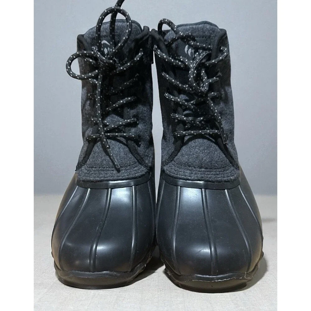 Wolverine Boots Men’s 8M Torrent Wool Duck Gray Waterproof Winter Lace-Up